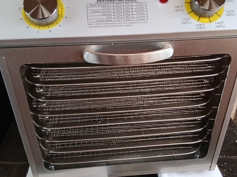 8 tray food dehyrator