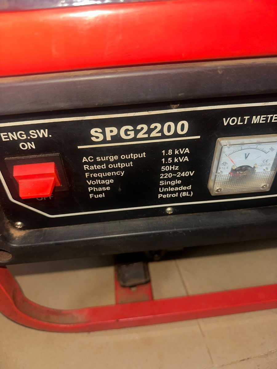 Senwei original 1.8Kva generator