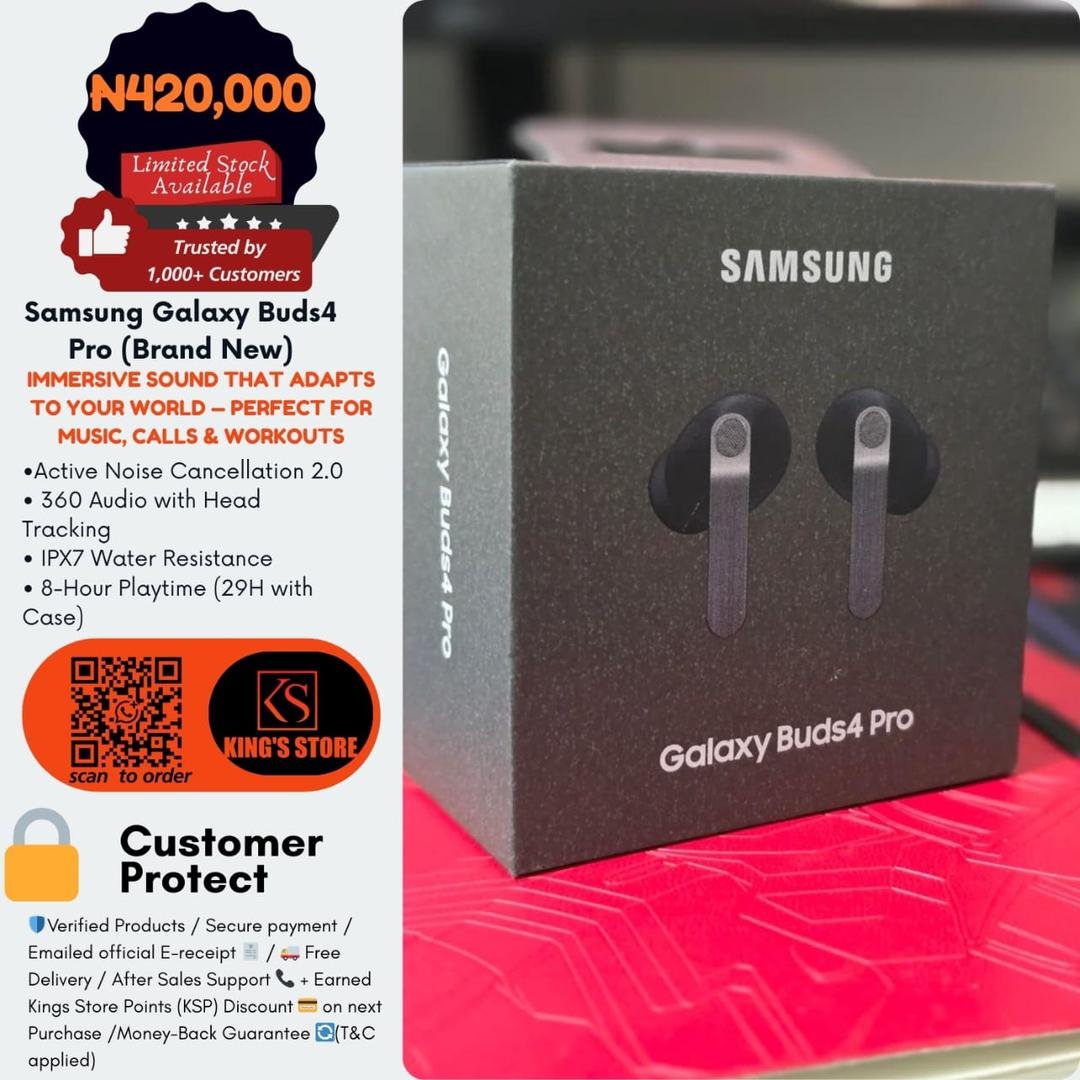 Samsung Galaxy Buds 4 Pro (Brand New)