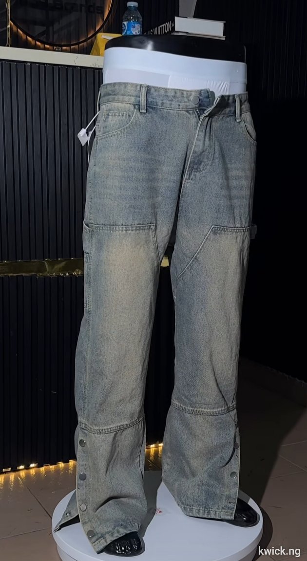 Stock cargo Jean trousers