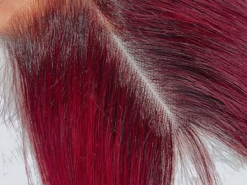 A ventilated closure and wig revamping