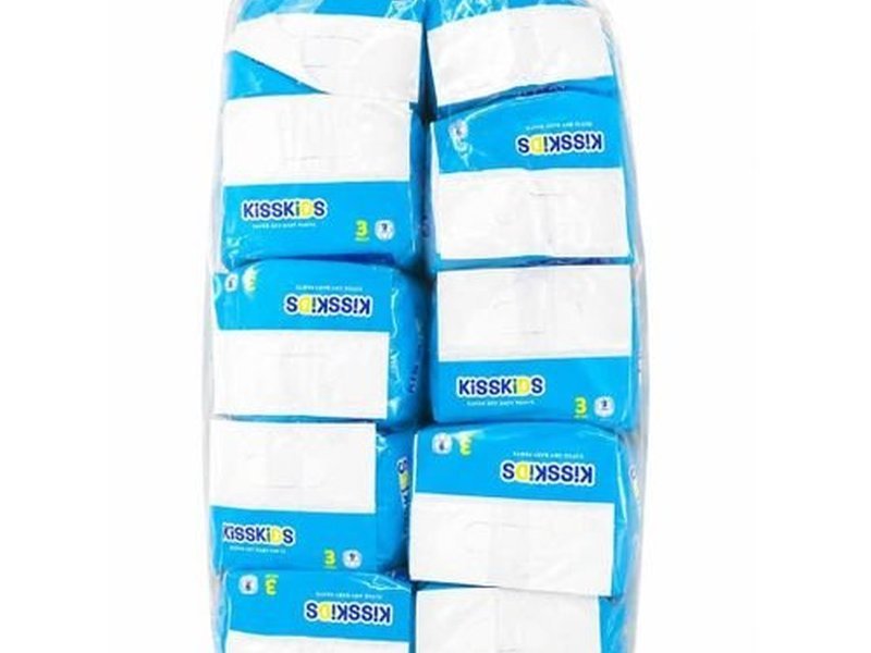 Kisskids Baby Pants Diapers - 10 Pack Bag