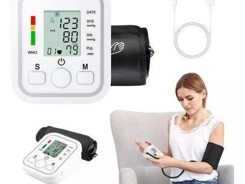 TIMBUTUS Digital Blood Pressure Monitor Health Vascular Heartbeat